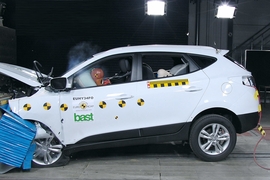 Suzuki Swift im EuroNCAP Crashtest