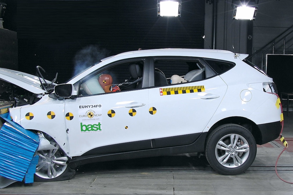 Suzuki Swift im EuroNCAP Crashtest