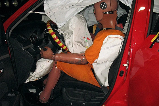 Suzuki Swift im EuroNCAP Crashtest