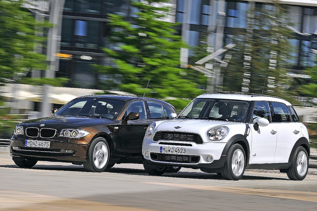 1er BMW 120i Mini Countrymen Cooper S All4