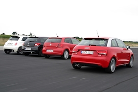 Audi A1 Citroën DS3 Fiat 500 VW Polo