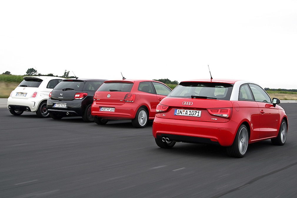 Audi A1 Citroën DS3 Fiat 500 VW Polo