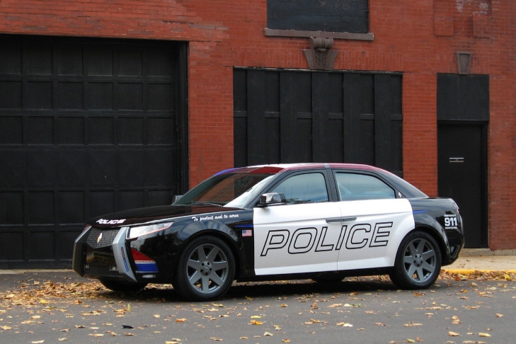 Carbon Motors E7 Polizeifahrzeug Carbon Motors E7 Polizeifahrzeug