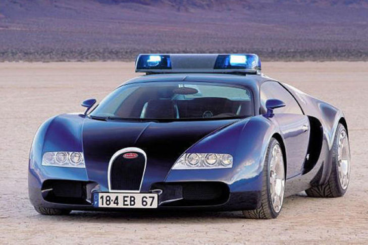 Polizei Bugatti Veyron