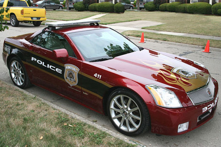 Polizei-Cadillac