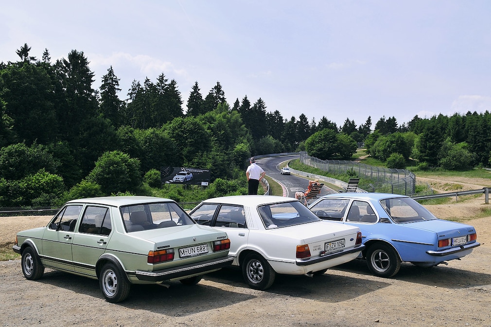 Ford Taunus Opel Ascona VW Jetta