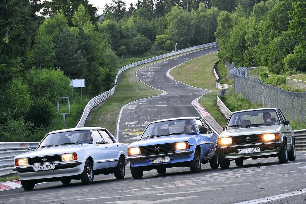 Ford Taunus 1.3 GL Opel Ascona 1.9 L VW Jetta CL