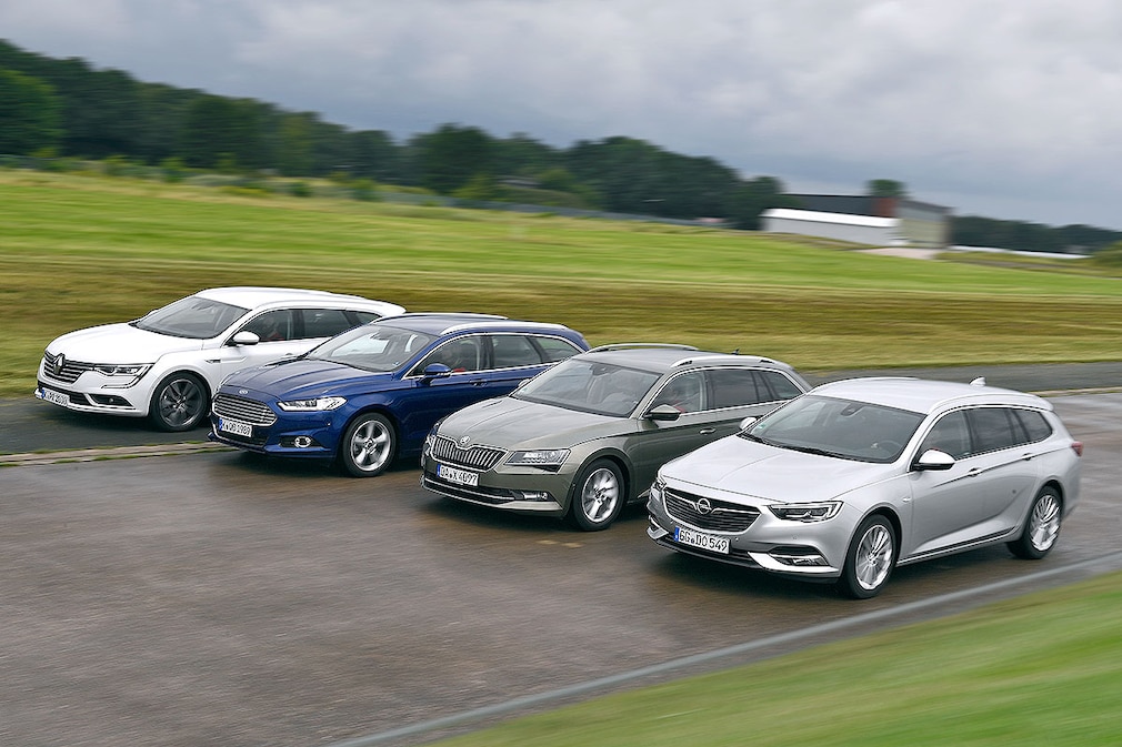 Opel Insignia Sports Tourer  Skoda Superb Combi  Ford Mondeo Turnier  Renault Talisman Grandtour