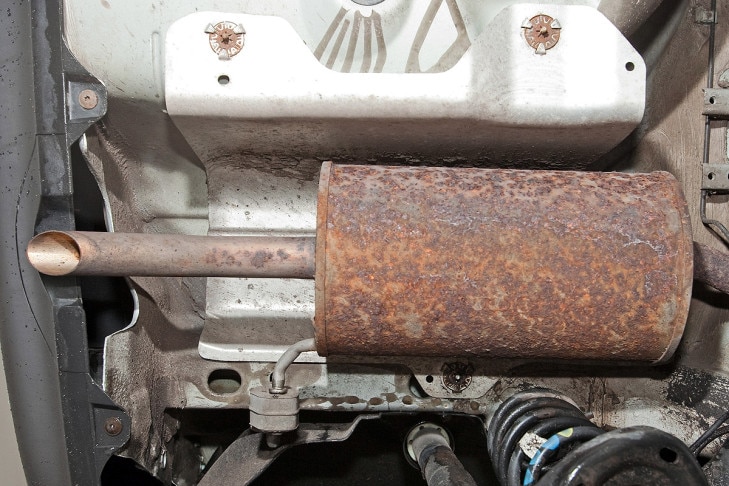 Endschalldämpfer VW Fox