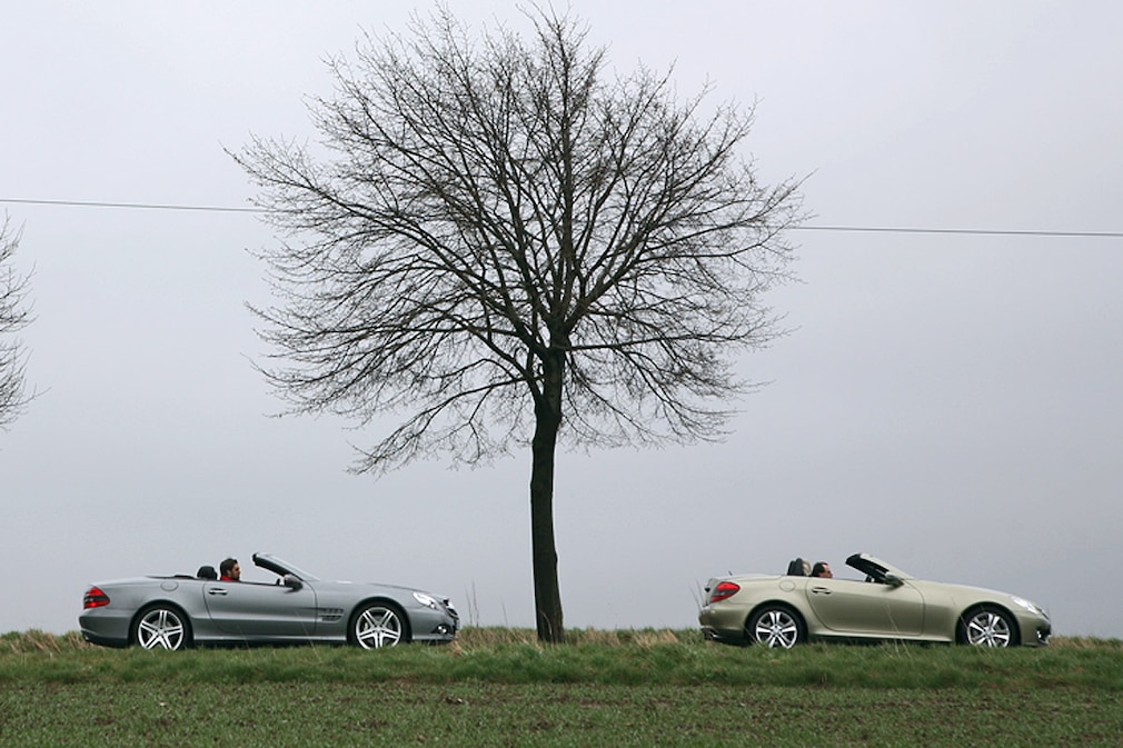 Mercedes SL-Klasse SL 350 Sportmotor Mercedes SLK-Klasse SLK 350