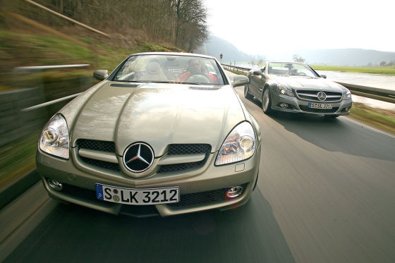 Mercedes SL vs. Mercedes SLK