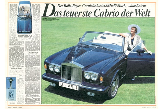 Rolls-Royce Corniche