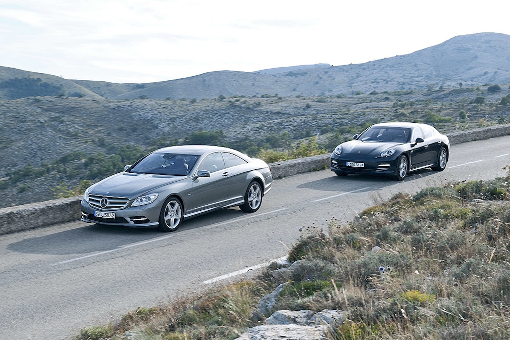 Mercedes-Benz CL 500 Klasse Porsche Panamera S