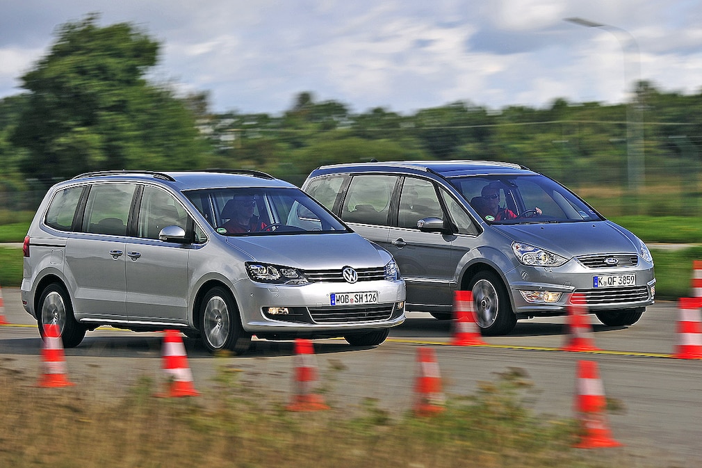 VW Sharan 2.0 TDI Ford Galaxy 2.0 TDCi