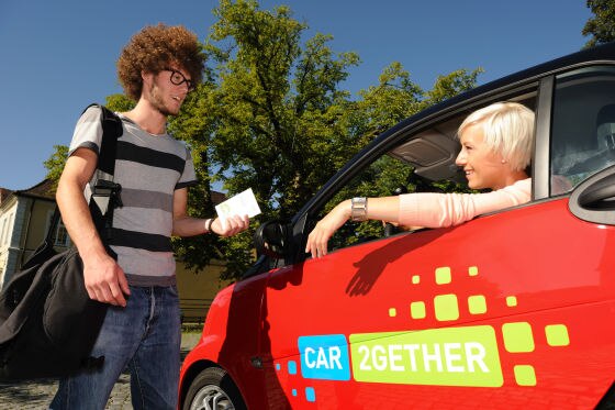 Mitfahr-Community car2gether