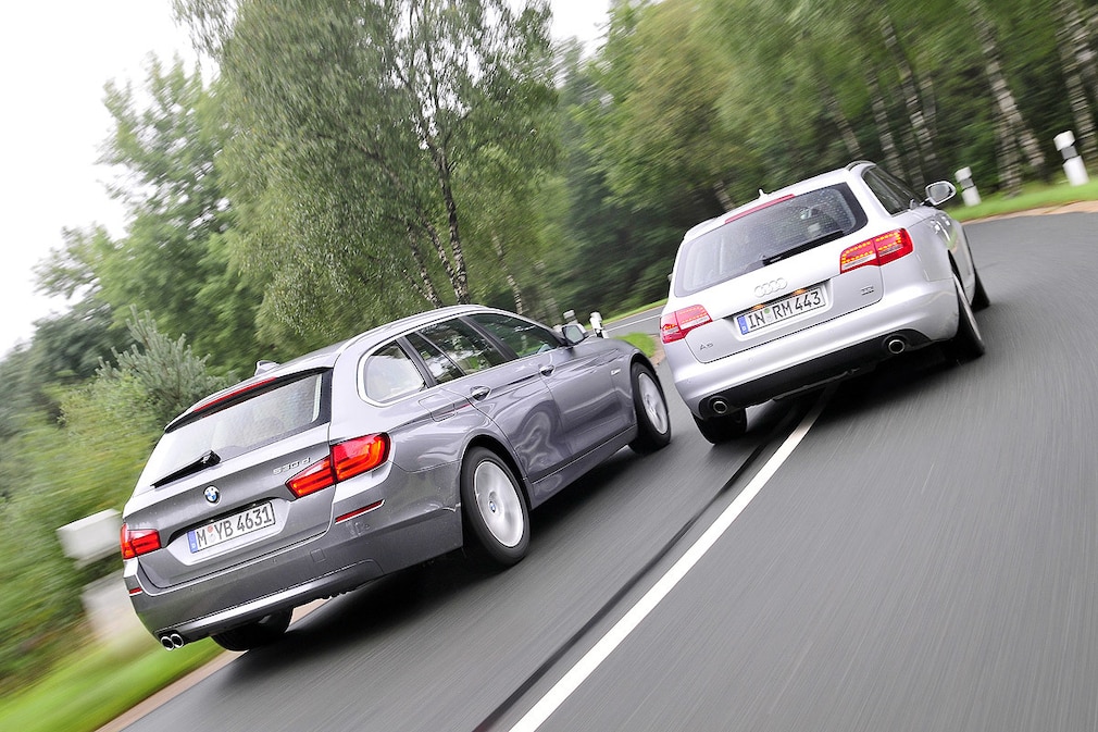 Audi A6 Avant BMW 5er Touring
