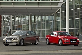 Audi A4 BMW 3er