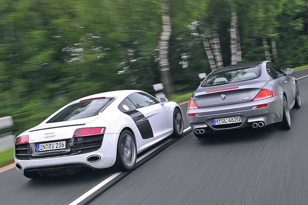 Audi R8 BMW M6