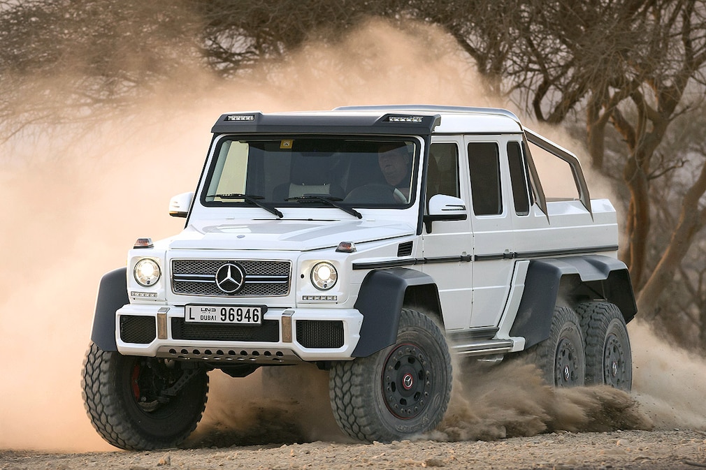 Mercedes G63 AMG 6x6 Dreiachser