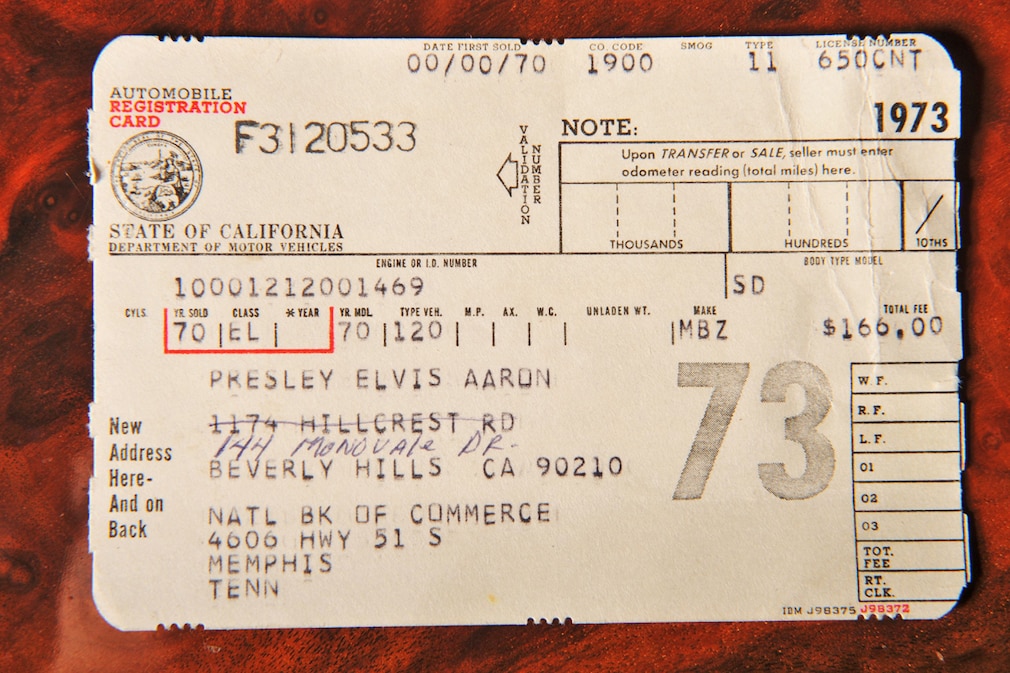 Mercedes-Benz 600 SWB - 1970 - Elvis Presley