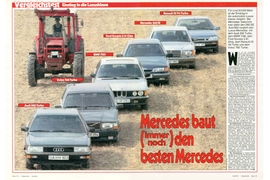 Vergleichstest Luxusklasse