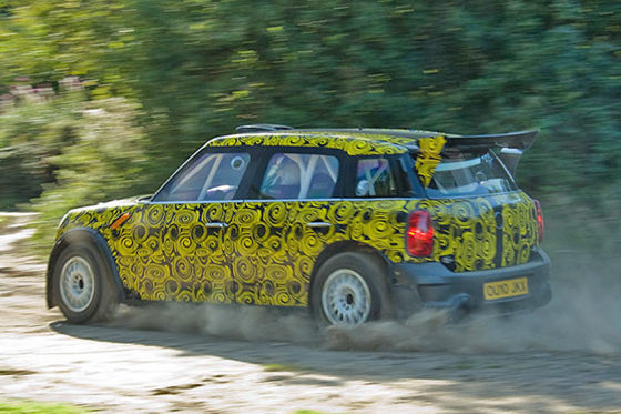 Mini Countryman WRC (2011) Erlkönig