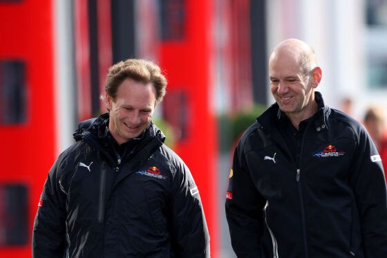 Christian Horner und Adrian Newey