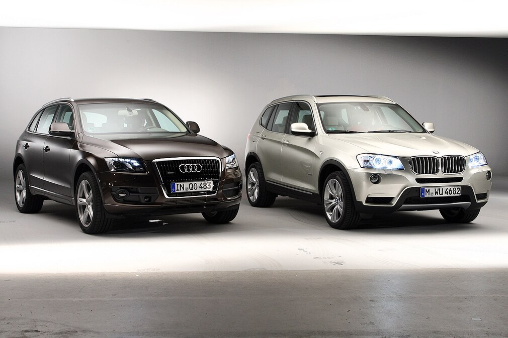 Audi Q5 2.0 TDI S tronic BMW X3 20d Automatik