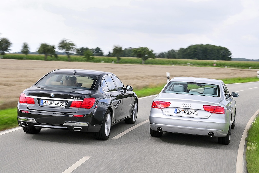 Audi A8 BMW 7er