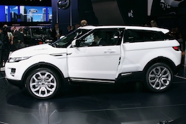 Range Rover Evoque Paris 2010