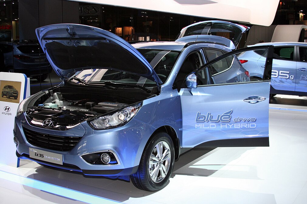 Hyundai ix35 blue drive mild Hybrid