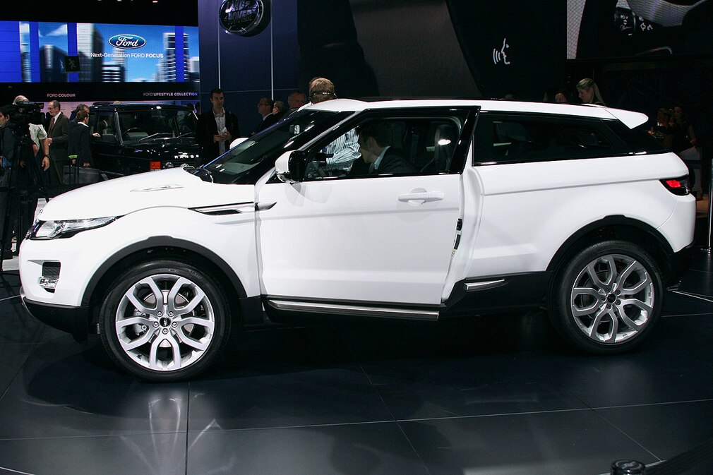 Range Rover Evoque Paris 2010