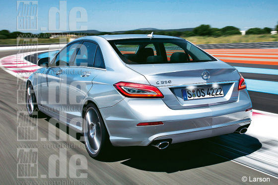 Mercedes C-Klasse Illustration