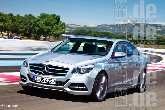 Mercedes C-Klasse Illustration