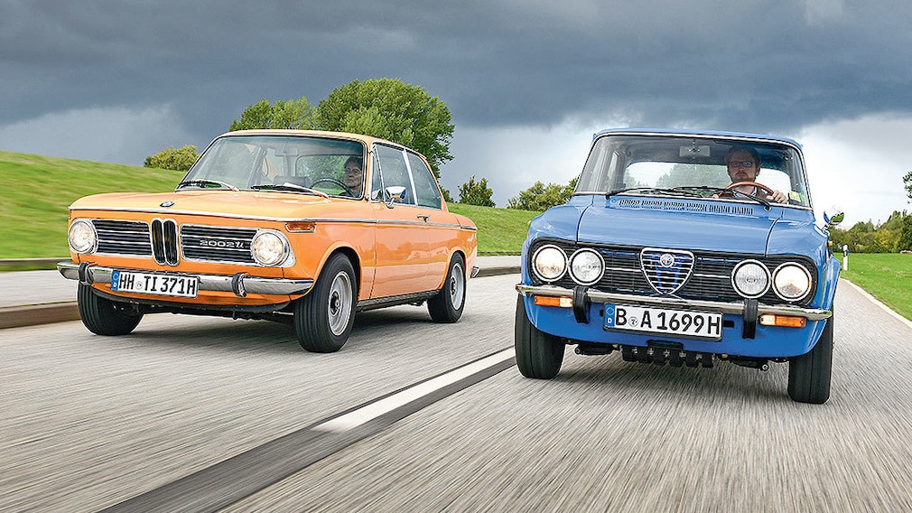 BMW 2002 ti Alfa Romeo Giulia Nuova Super 1600 BMW 2002 ti Alfa Romeo Giulia Nuova Super 1600