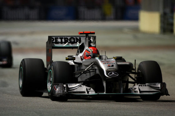 Michael Schumacher Mercedes GP