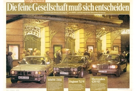 Jaguar XJ 6 BMW 7er Mercedes S-Klasse