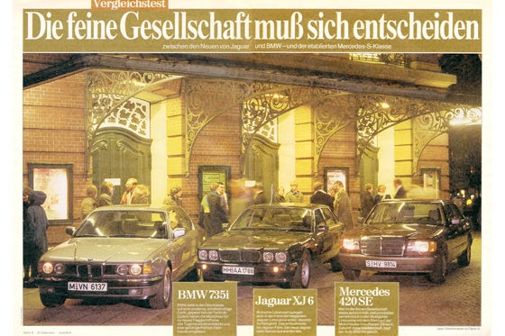 Jaguar XJ 6 BMW 7er Mercedes S-Klasse