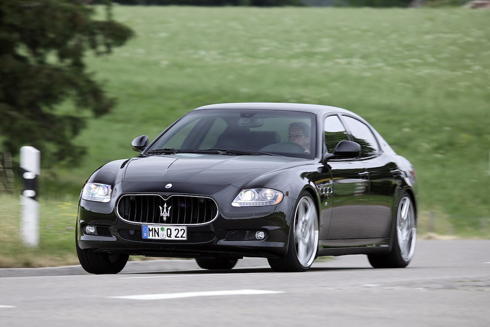 Getunter Maserati Quattroporte Sport GT S Kompressor von Novitec