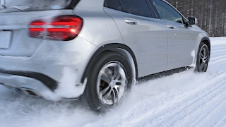 Mercedes-GLA - Winterreifentest