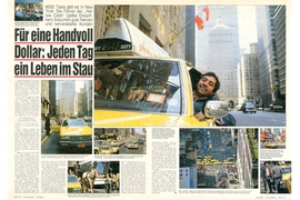 Taxifahren in New York