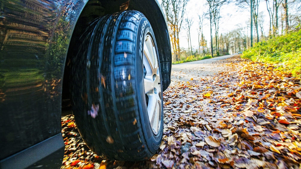 Autofahren im Herbst