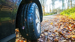Autofahren im Herbst