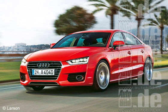 Audi A4 Illustration