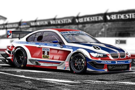 Fotomontage: So könnte der BMW M3 DTM für 2012 aussehen