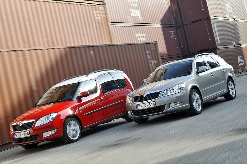 Skoda Roomster 1.2 TSI Style Skoda Octavia Combi 1.2 TSI