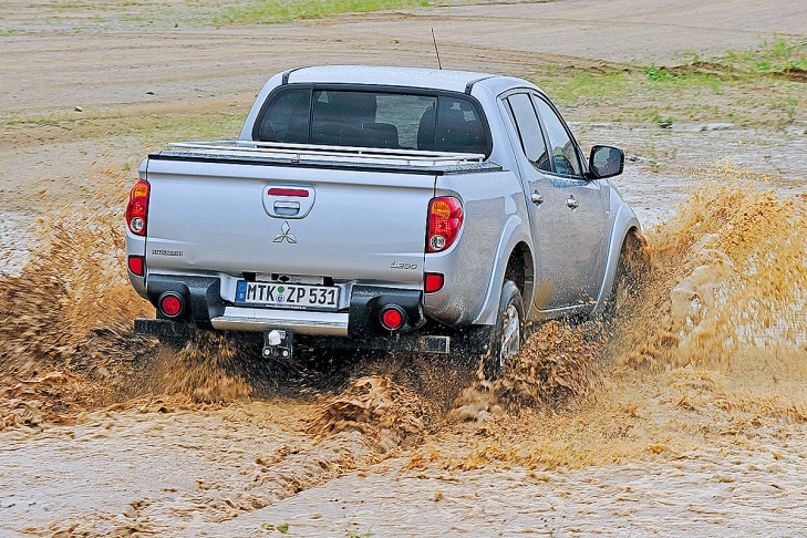 Zieht jetzt drei Tonnen: Mitsubishi L200 - WELT