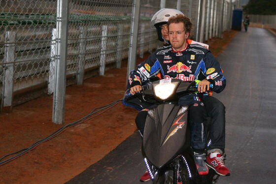 Sebastian Vettel anch seinem Aus
