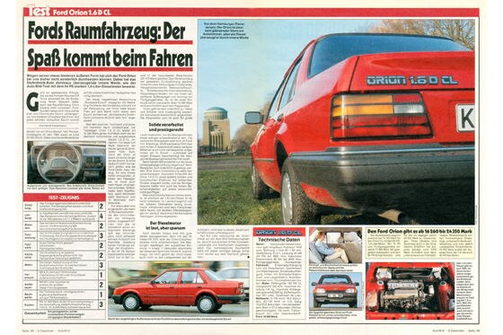 Ford Orion 1.6 D CL