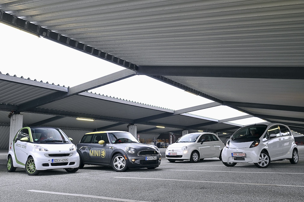 Smart ED Coupé MINI E Karabag 500E Mitsubishi i-MiEV